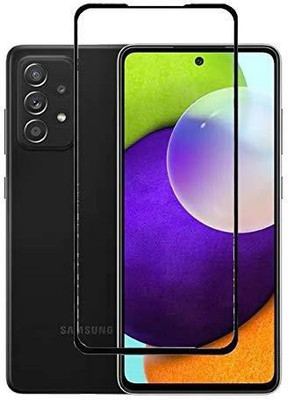 welldesign Edge To Edge Tempered Glass for Samsung Galaxy A52(Pack of 1)