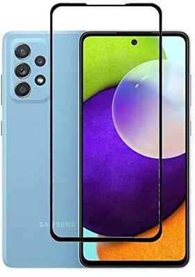 welldesign Edge To Edge Tempered Glass for Samsung Galaxy A72(Pack of 1)