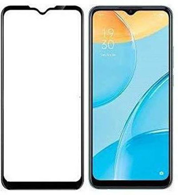 GDBUY Edge To Edge Tempered Glass for Oppo A15(Pack of 1)