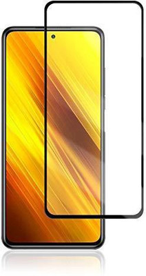 LIKEDESIGN Edge To Edge Tempered Glass for POCO X3 Pro(Pack of 1)
