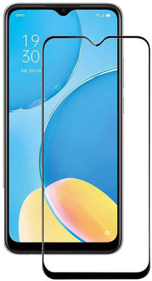 GDBUY Edge To Edge Tempered Glass for Oppo A15(Pack of 1)