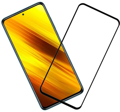 Gorilion Edge To Edge Tempered Glass for Poco X3 Pro(Pack of 1)