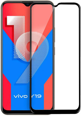 FIT&HIT Edge To Edge Tempered Glass for VIVO Y19(Pack of 1)