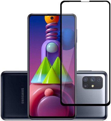 FlipSmartGuard Edge To Edge Tempered Glass for Samsung Galaxy A71 With 9H hardness, Edge To Edge Full Screen Coverage| Oleophobic Coating | Ultra HD+ | Case Friendly| With Easy Installation Kit.(Pack of 1)