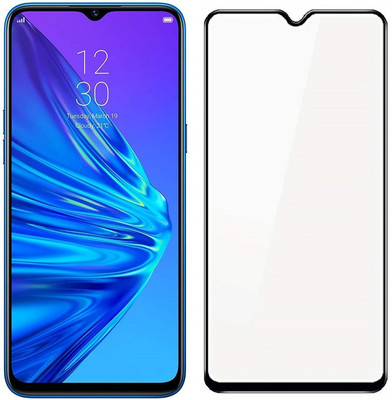 Msons Edge To Edge Tempered Glass for Realme 5(Pack of 1)