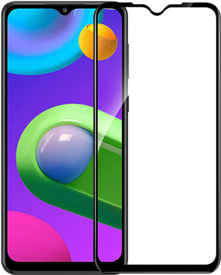 FlipSmartGuard Edge To Edge Tempered Glass for Samsung Galaxy M02 With 9H hardness, Edge To Edge Full Screen Coverage| Oleophobic Coating | Ultra HD+ | Case Friendly| With Easy Installation Kit.(Pack of 1)