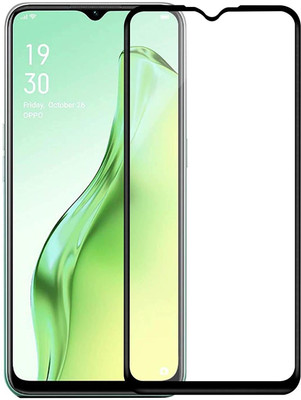 FIT&HIT Edge To Edge Tempered Glass for OPPO A31 With 9H hardness, Edge To Edge Full Screen Coverage| Oleophobic Coating | Ultra HD+ | Case Friendly| With Easy Installation Kit.(Pack of 1)