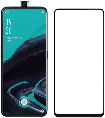 HQ Protection Edge To Edge Tempered Glass for Oppo Reno2 F | 11D Anti Scratch 9H Hardness Cover Friendly Anti Shatter Proof Full Edge Full Glue(Pack of 1)