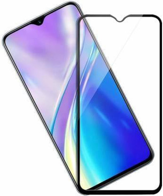 NKL Edge To Edge Tempered Glass for Realme XT(Pack of 2)