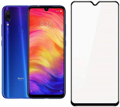 HQ Protection Edge To Edge Tempered Glass for Mi Redmi Note 7 | 11D Anti Scratch 9H Hardness Cover Friendly Anti Shatter Proof Full Edge Full Glue(Pack of 1)