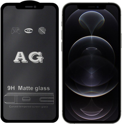 Covers Eclat Mobitech LLP Edge To Edge Tempered Glass for iPhone 12 / 12 Pro(Pack of 1)