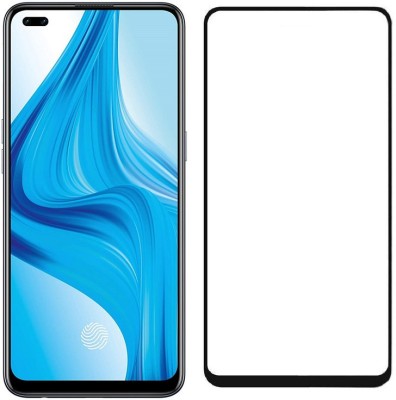 HQ Protection Edge To Edge Tempered Glass for Oppo F17 Pro, Realme 7 Pro, Vivo V17 Pro | 11D Anti Scratch 9H Hardness Cover Friendly Anti Shatter Proof Full Edge Full Glue(Pack of 1)