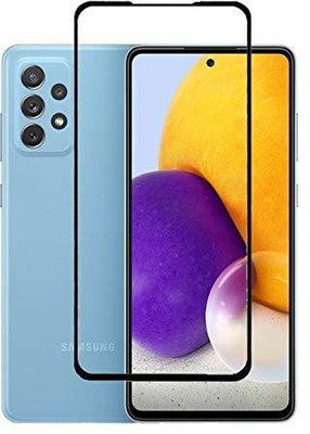 welldesign Edge To Edge Tempered Glass for Samsung Galaxy A72(Pack of 1)