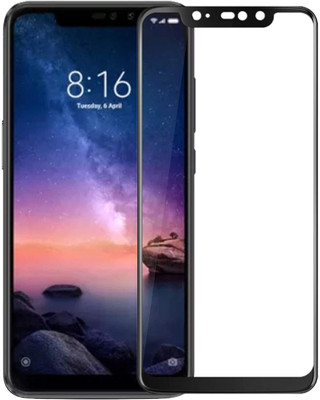 GLASS STAR Edge To Edge Tempered Glass for REDMI NOTE 6 PRO With 9H hardness, Edge To Edge Full Screen Coverage| Oleophobic Coating | Ultra HD+ | Case Friendly| With Easy Installation Kit.(Pack of 1)
