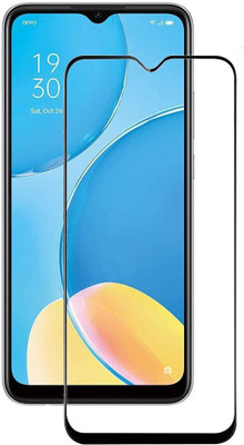 GDBUY Edge To Edge Tempered Glass for Oppo A15(Pack of 1)