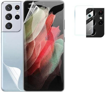 GELTEC Front and Back Screen Guard for SAMSUNG S21 ULTRA(Pack of 2)