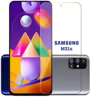 TecnoBot Impossible Screen Guard for Gorilla O0riginal Edge To Edge Screen Guard for Samsung Galaxy M31s Gorilla Hammer Proof flexible fiber unbreakable 9H hardness Screen Protector [Better then Tempered Glass](Pack of 1)