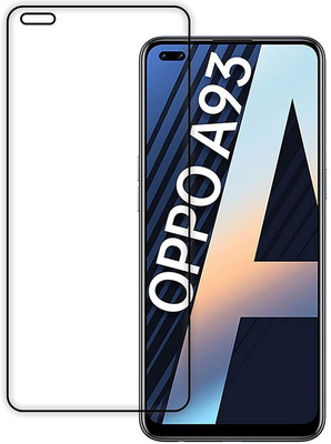 TecnoBot Impossible Screen Guard for Gorilla O0riginal Edge To Edge Screen Guard for Oppo A93 (5G) Gorilla Hammer Proof flexible fiber unbreakable 9H hardness Screen Protector [Better then Tempered Glass](Pack of 1)