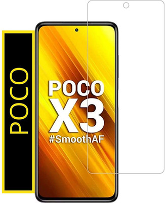 TecnoBot Impossible Screen Guard for Gorilla O0riginal Edge To Edge Screen Guard for Xiaomi Redmi Poco X3 Gorilla Hammer Proof flexible fiber unbreakable 9H hardness Screen Protector [Better then Tempered Glass](Pack of 1)