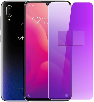 FlipSmartGuard Tempered Glass Guard for VIVO Y95 anti blue ray tempered glass full screen coverage (except edges), smart screen protector full screen coverage ( except edges) blue light resistant eyes protect film for (anti blue) full screen coverage (except edges) transparent, Vivo Y93, Vivo Y91, R