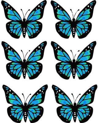 BRITISH TERMINAL 30.48 cm Wall Sticker For Home Décor Self Adhesive Sticker(Pack of 1)