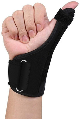 AASH ISURGICAL Thumb Spica Splint Black Splints