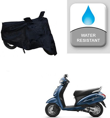 Feel heaven Two Wheeler Cover for Honda(Activa 3G, Black)