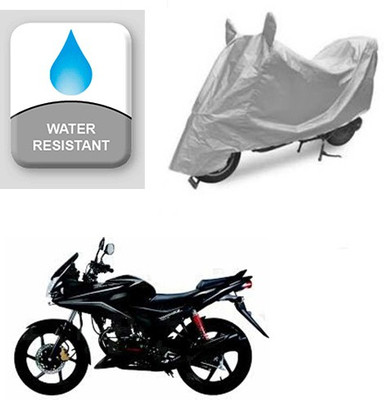 Atulit enterprises Two Wheeler Cover for Honda(CBF Stunner, Silver)