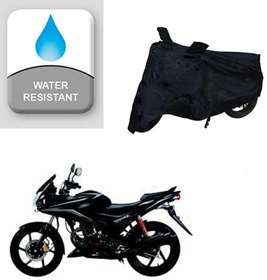 Feel heaven Two Wheeler Cover for Honda(CBF Stunner, Black)