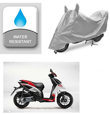saanvi Two Wheeler Cover for Aprilia(SR 125, Silver)