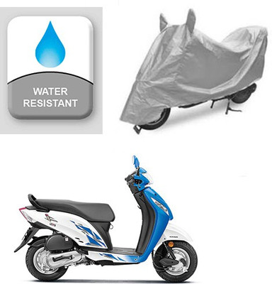 Atulit enterprises Two Wheeler Cover for Honda(Activa i, Silver)