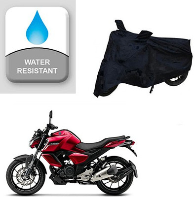 Feel heaven Two Wheeler Cover for Yamaha(FZ-S, Black)