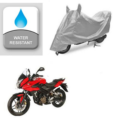 Feel heaven Two Wheeler Cover for Bajaj(Pulsar AS 150, Silver)