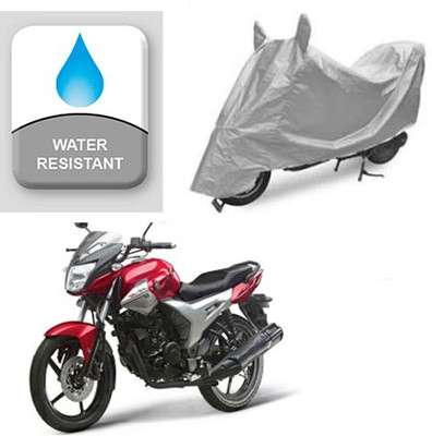 Atulit enterprises Two Wheeler Cover for Yamaha(SZ X, Silver)