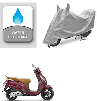 Atulit enterprises Two Wheeler Cover for Suzuki(Access SE, Silver)