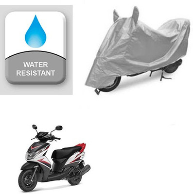 Feel heaven Two Wheeler Cover for Yamaha(Ray Z, Silver)