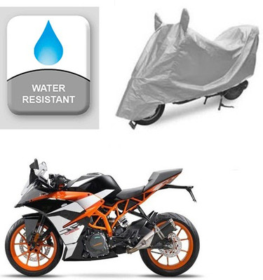 Atulit enterprises Two Wheeler Cover for KTM(RD 350, Silver)