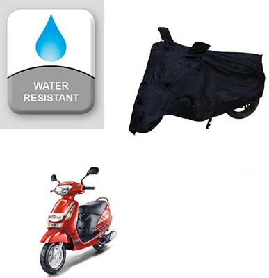 Feel heaven Two Wheeler Cover for Mahindra(Duro DZ, Black)