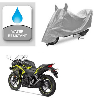 Atulit enterprises Two Wheeler Cover for Honda(CBR 250R, Silver)