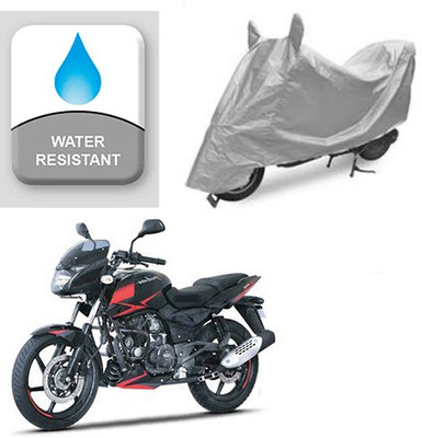 Atulit enterprises Two Wheeler Cover for Bajaj(Pulsar 180 DTS-i, Silver)