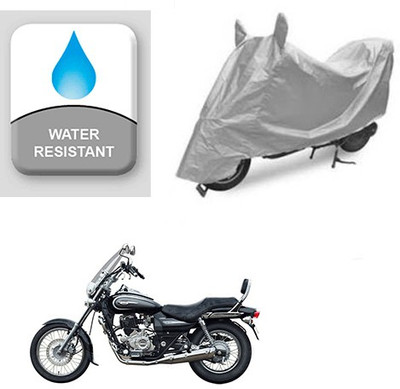 Atulit enterprises Two Wheeler Cover for Bajaj(Avenger 220 Cruise, Silver)