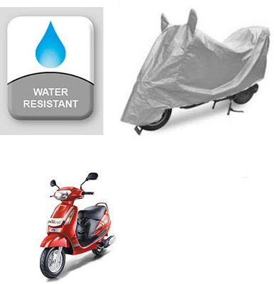 Atulit enterprises Two Wheeler Cover for Mahindra(Duro DZ, Silver)