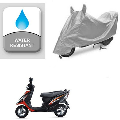 Atulit enterprises Two Wheeler Cover for TVS(Streek, Silver)