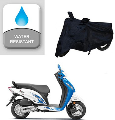 Feel heaven Two Wheeler Cover for Honda(Activa i, Black)