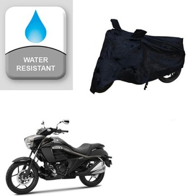 Feel heaven Two Wheeler Cover for Suzuki(Intruder, Black)