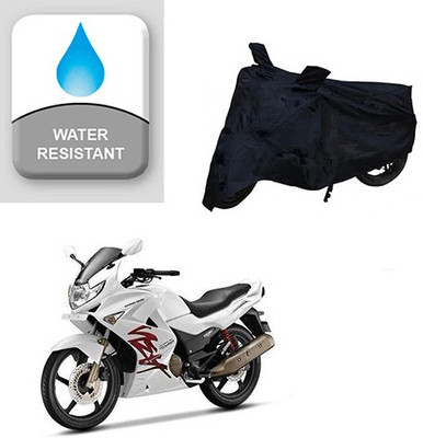 Feel heaven Two Wheeler Cover for Hero(Karizma, Black)