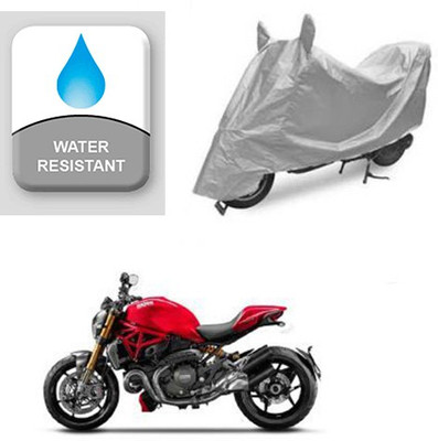 Feel heaven Two Wheeler Cover for Ducati(Monster 795, Silver)