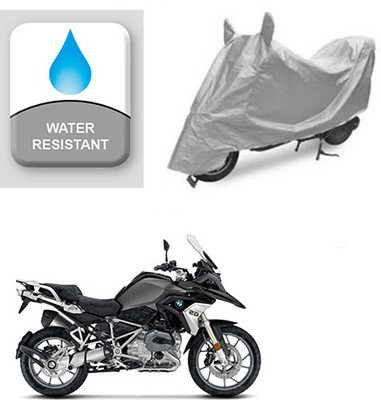 saanvi Two Wheeler Cover for BMW(1200 GS, Silver)