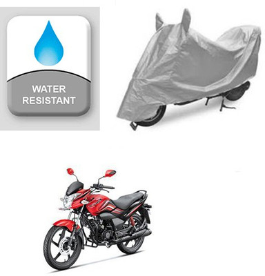 RPSENTTERPR Waterproof Two Wheeler Cover for Hero(Passion Xpro, Silver)