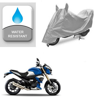 Atulit enterprises Two Wheeler Cover for Mahindra(MOJO XT 300, Silver)